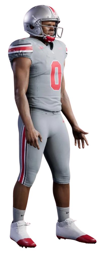 Ohio State alternate uniform in CFB 25